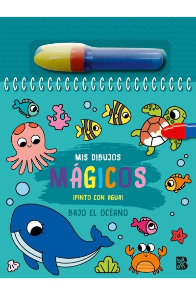 PINTO CON AGUA BAJO EL OCEANO