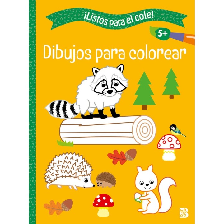 LISTOS PARA EL COLE DIBUJOS PARA COLOREAR +5