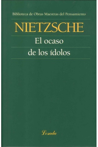 OCASO DE LOS IDOLOS,EL