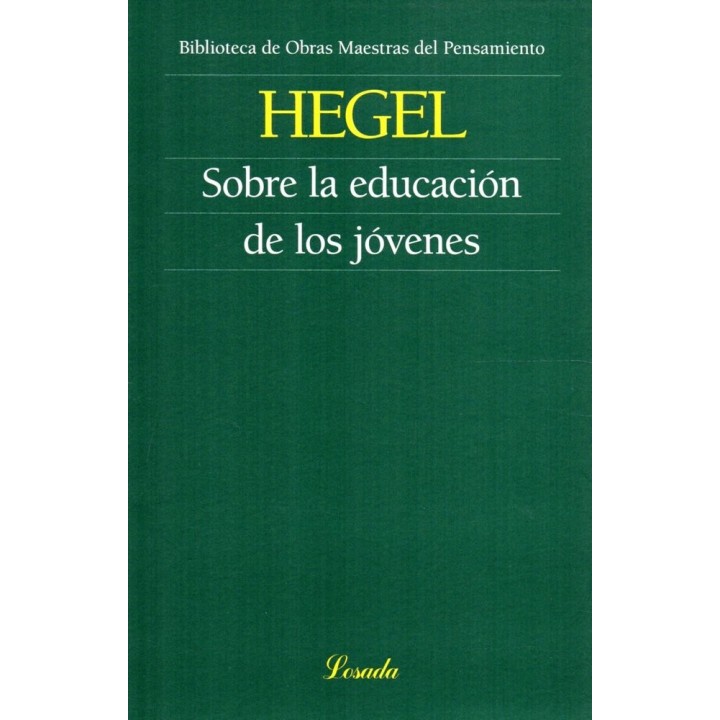 SOBRE LA EDUCACION DE LOS JOVENES