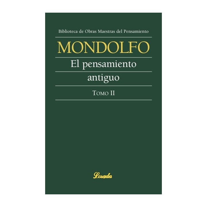 EL PENSAMIENTO ANTIGUO II DESDE ARISTOTELES HASTA LOS NEOPL