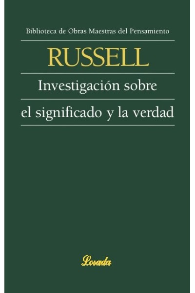 INVESTIGACION SOBRE EL SIGNIFICADO Y LA VERDAD