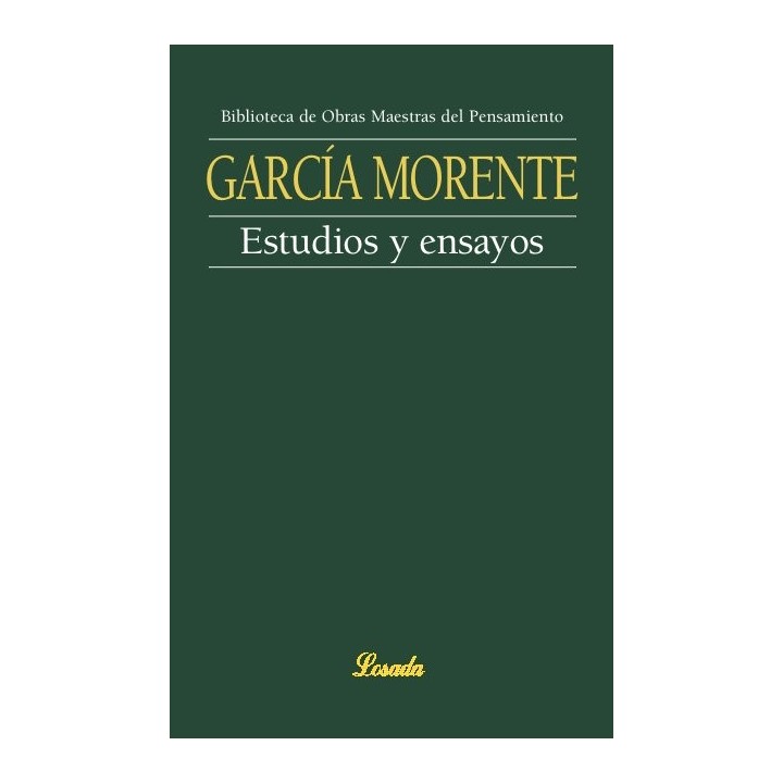 ESTUDIOS Y ENSAYOS