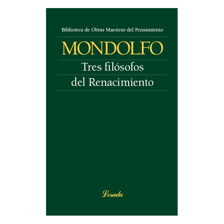 TRES FILOSOFOS DEL RENACIMIENTO