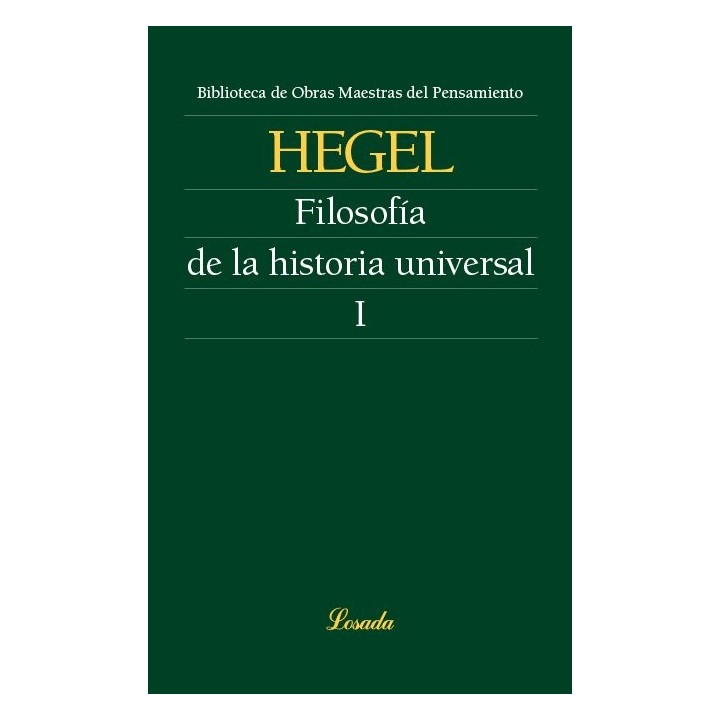 FILOSOFIA DE LA HISTORIA UNIVERSAL I