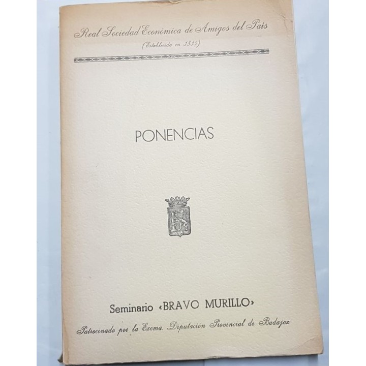 PONENCIAS. Seminario Bravo Murillo sobre Desarrollo Regional.
