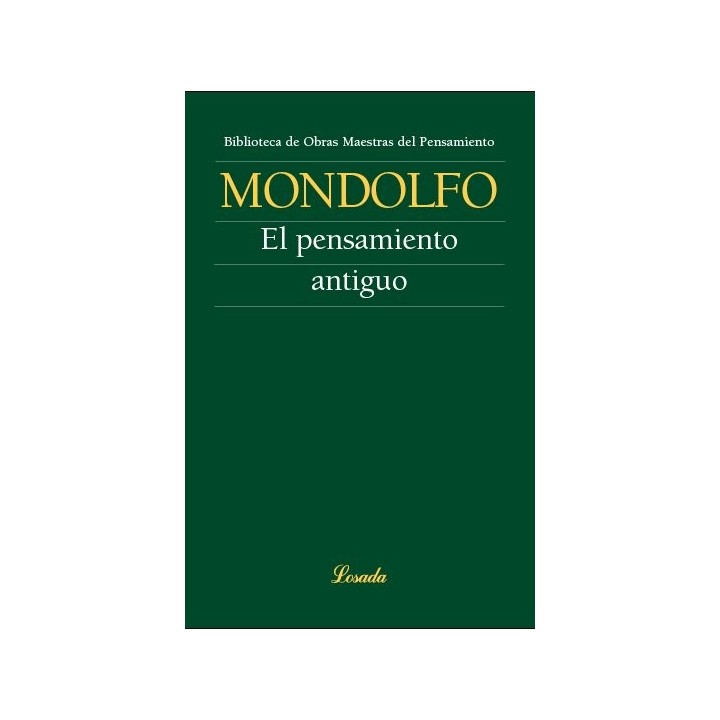 PENSAMIENTO ANTIGUO