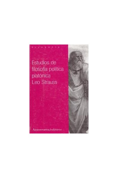ESTUDIOS DE FILOSOFIA POLITICA PLATONICA