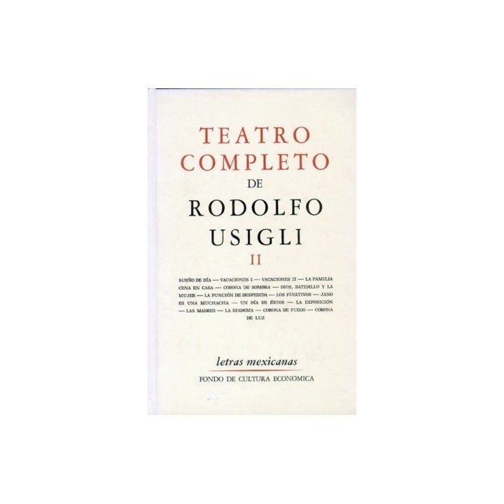 TEATRO COMPLETO, II