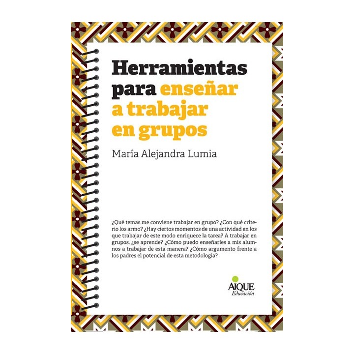 HERRAMIENTAS PARA ENSEÑAR A TRABAJAR EN GRUPOS