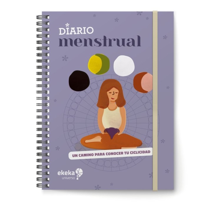 DIARIO MENSTRUAL TAPA AZUL