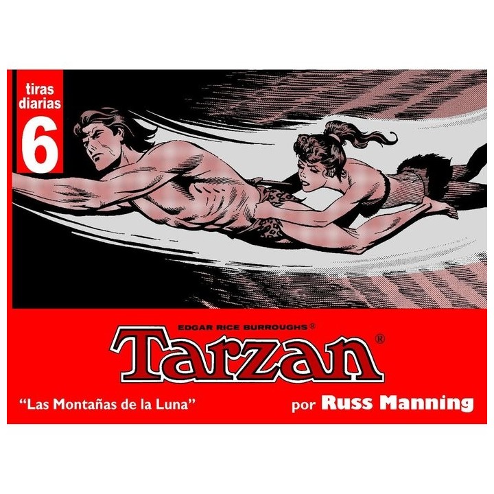 TARZAN TIRAS DIARIAS 6 LAS MONTAÑAS DE LA LUNA