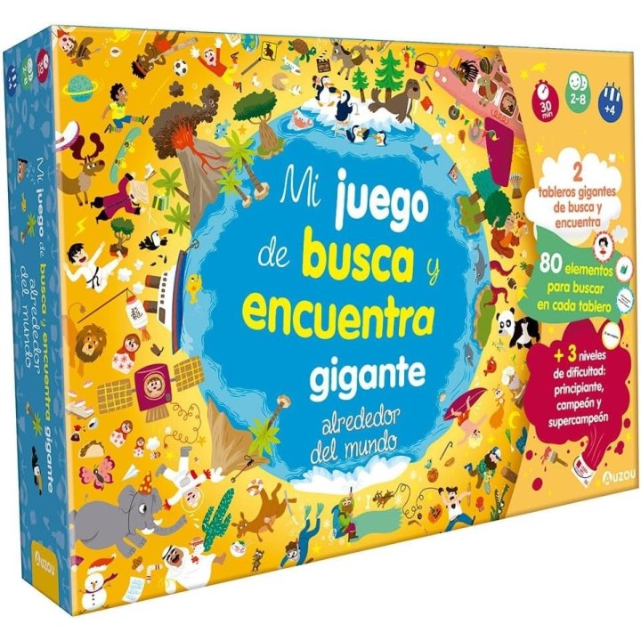 MI JUEGO DE BUSCA Y ENCUENTRA GIGANTE ALREDEDOR DEL MUNDO