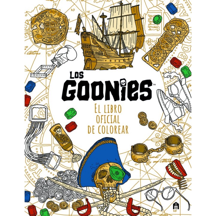 THE GOONIES LIBRO PARA COLOREAR