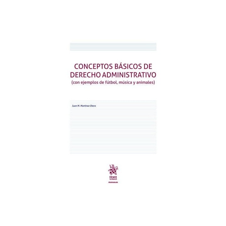 CONCEPTOS BASICOS DE DERECHO ADMINISTRATIVO I CON EJEMPLOS
