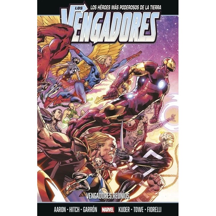 LOS VENGADORES 15 VENGADORES REUNIOS