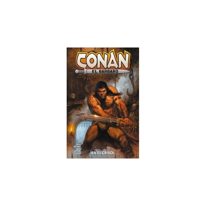 CONAN EL BARBARO 3 EN EL CRISOL MARVEL PREMIERE