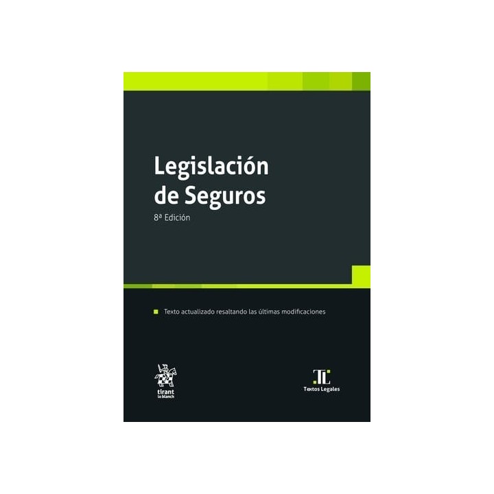LEGISLACION DE SEGUROS 8ª EDICION