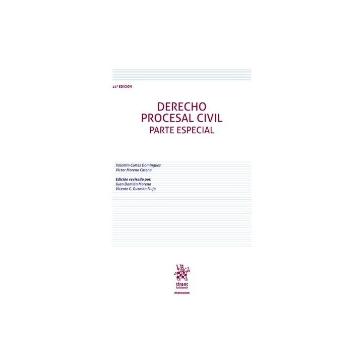 DERECHO PROCESAL CIVIL PARTE ESPECIAL 14ª EDICION