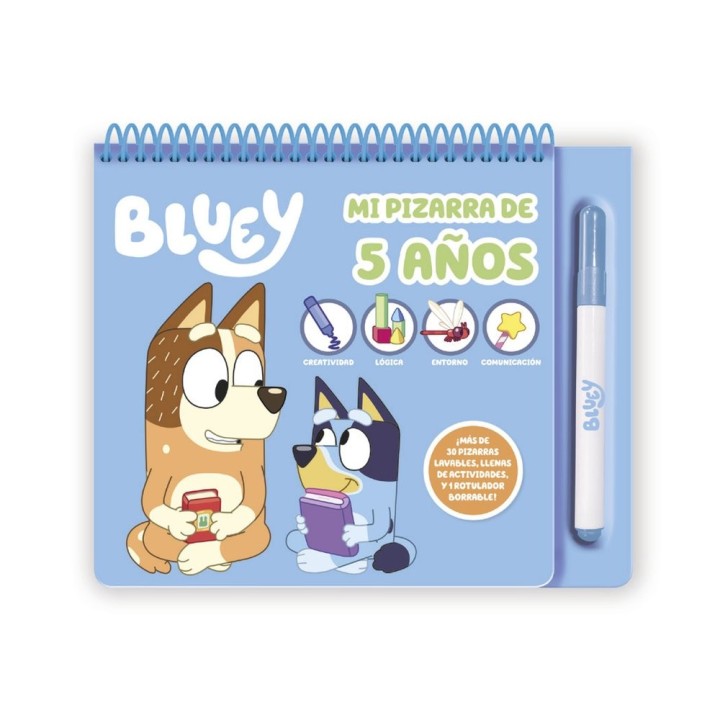 MI PIZARRA DE 5 AÑOS BLUEY