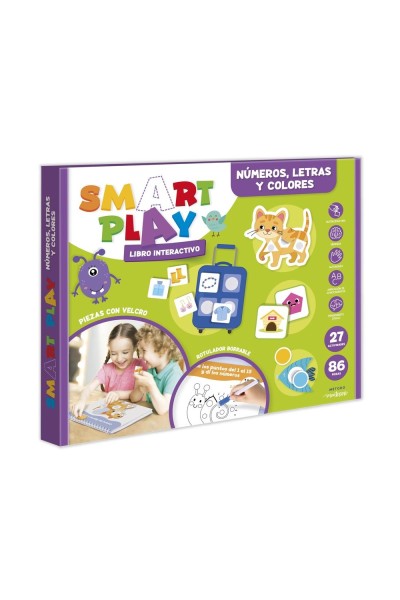 SMART PLAY NUMEROS LETRAS Y COLORES