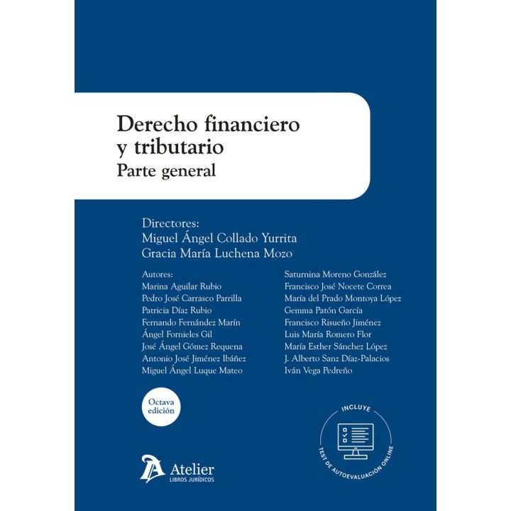 DERECHO FINANCIERO Y TRIBUTARIO PARTE GENERAL 8ª EDICION