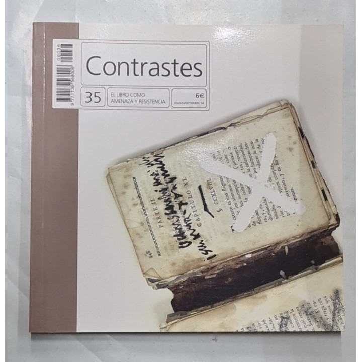 Contrastes (35). El libro como amenaza y resistencia. Agosto/Septiembre '04.