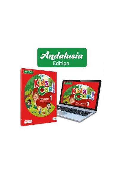 Kids can! andalucia 1 pupil s book: libro de texto de ingles impreso con accesokids can! andalucia