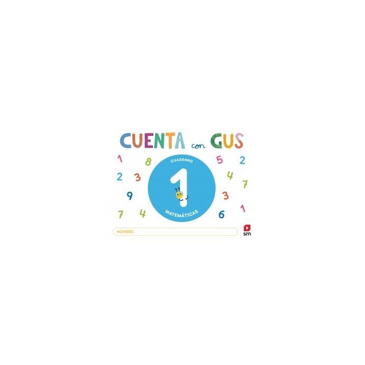 Cuaderno de matematicas 1. cuenta con gusinfantil.1er curso