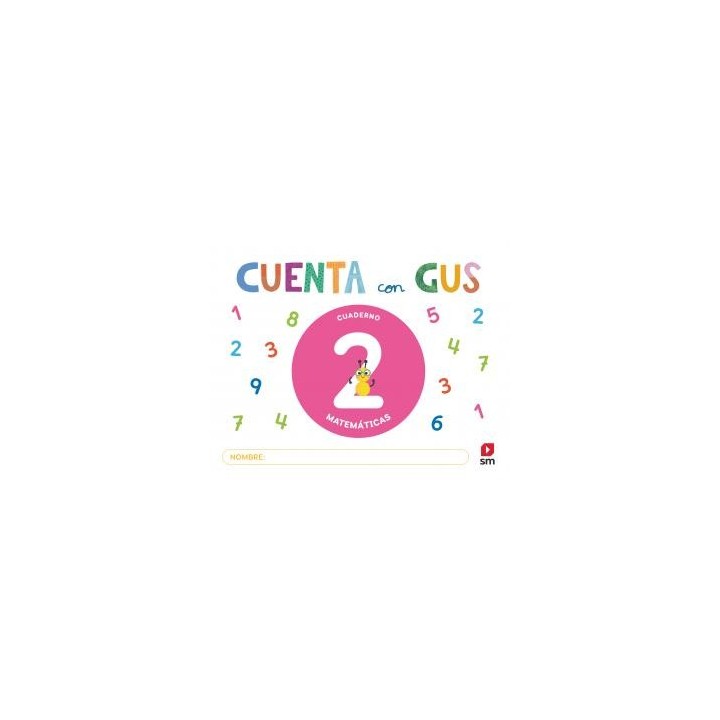 Cuaderno de matematicas 2. cuenta con gusinfantil.1er curso