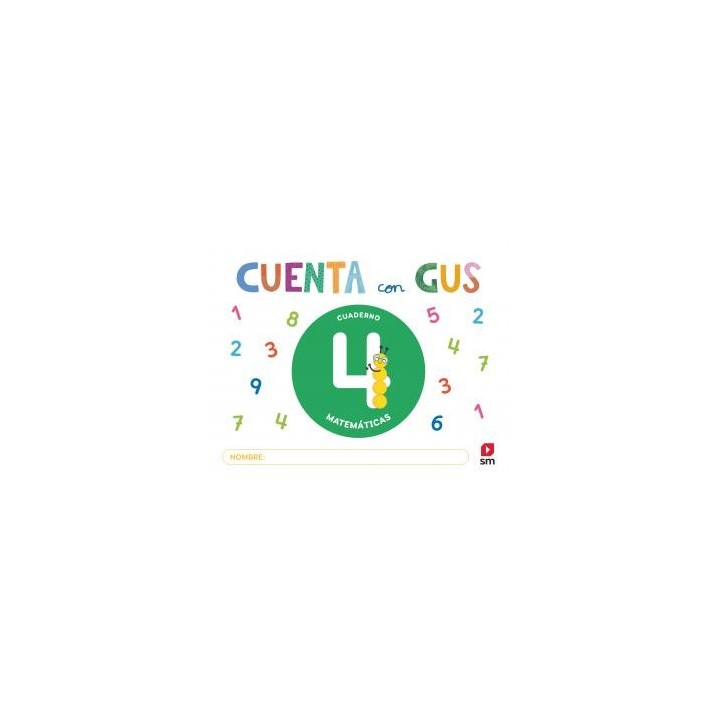 Cuaderno de matematicas 4. cuenta con gusinfantil.2ocurso