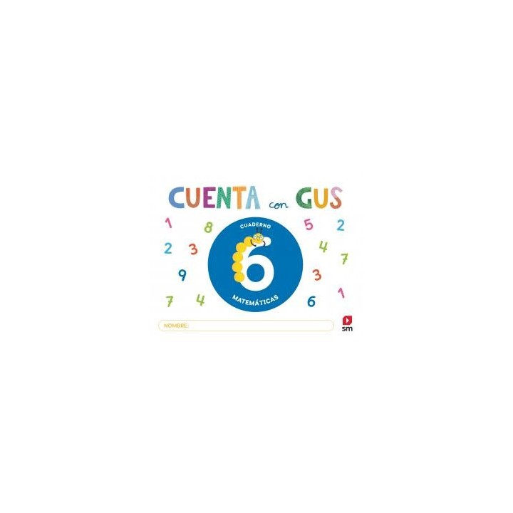 Cuaderno de matematicas 6. cuenta con gusinfantil.3er curso
