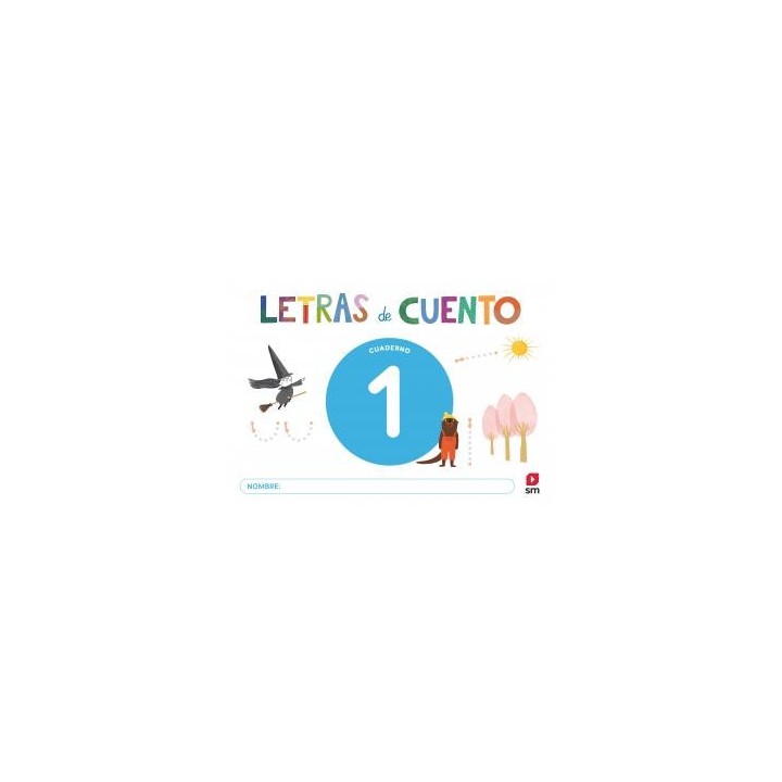 Cuaderno de lectoescritura 1. letras de cuentoinfantil.1er curso