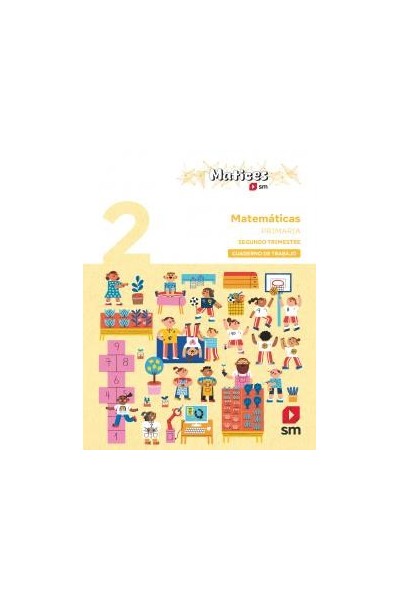 Cuaderno de matematicas. 2 primaria. 2 trimestre. maticesprimaria.2ocurso