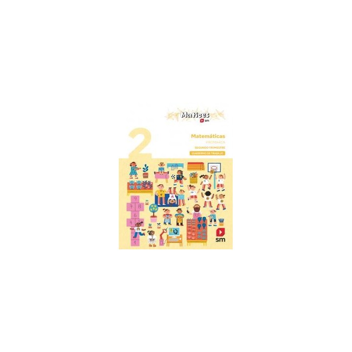 Cuaderno de matematicas. 2 primaria. 2 trimestre. maticesprimaria.2ocurso