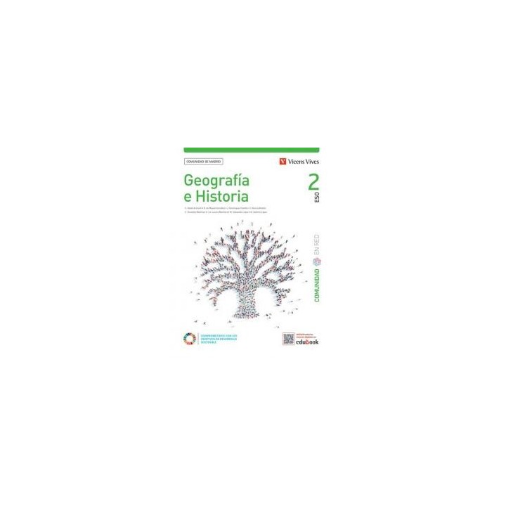 Geografia e historia 2 plus separata. comunidad de madrid (comunidad en red)e.s.o..2ocursocomunidad en red