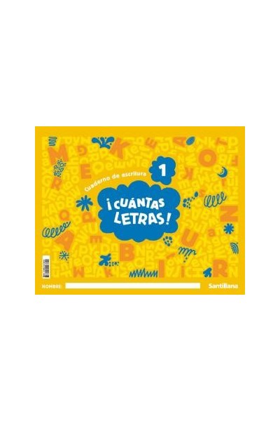 Nivel 1 cuantas letras cast ed25infantil.1er curso