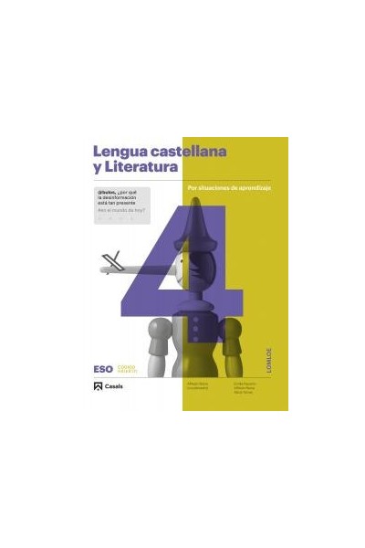 Lengua castellana y literatura 4 eso lomloe andalucIae.s.o..4ocurso