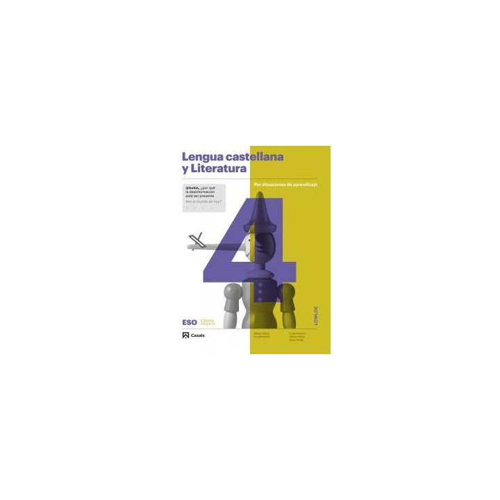 Lengua castellana y literatura 4 eso lomloe andalucIae.s.o..4ocurso