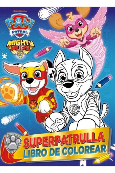 PAW PATROL PATRULLA CANINA ACTIVIDADES SUPERPATRULLA LIBRO D