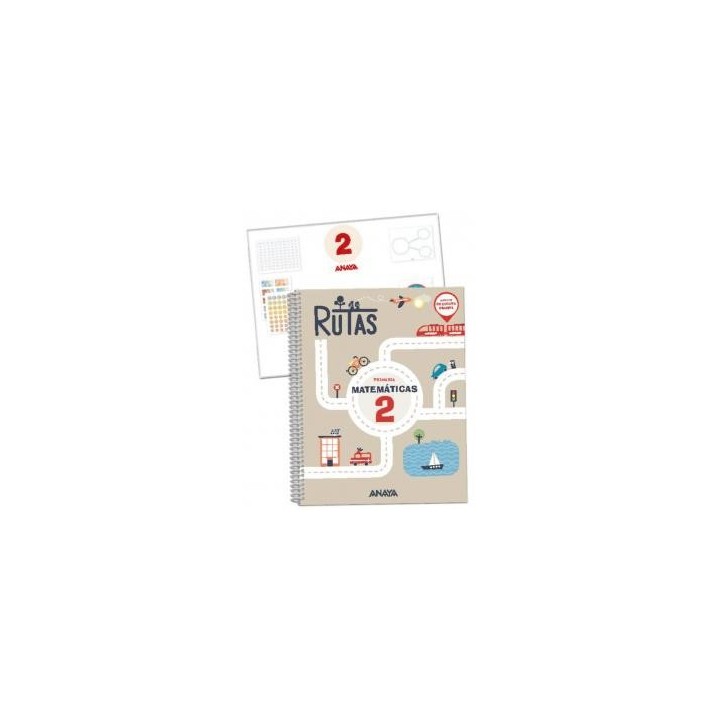 Matematicas 2. rutas. (incluye material manipulativo)primaria.2ocursorutas