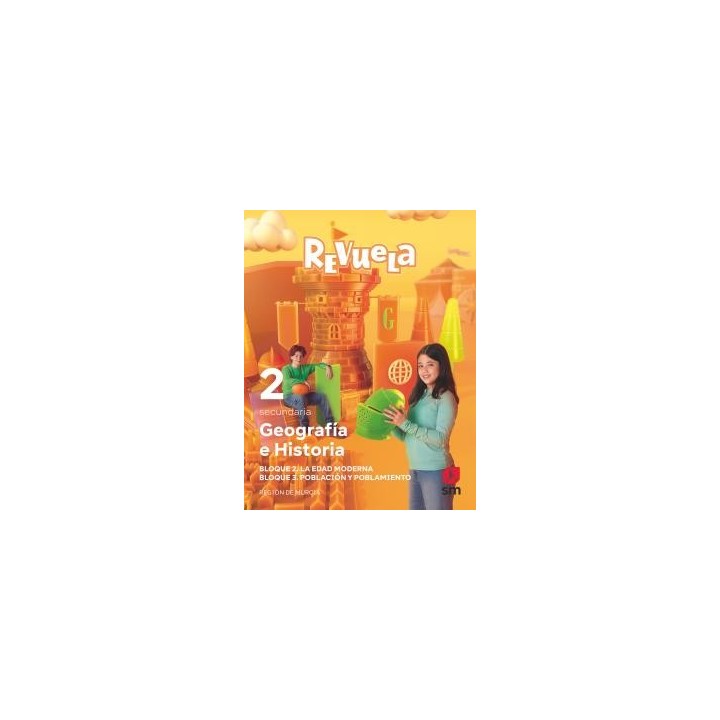 Geografia e historia. 2 secundaria. bloques. revuela. region de murciae.s.o..2ocurso
