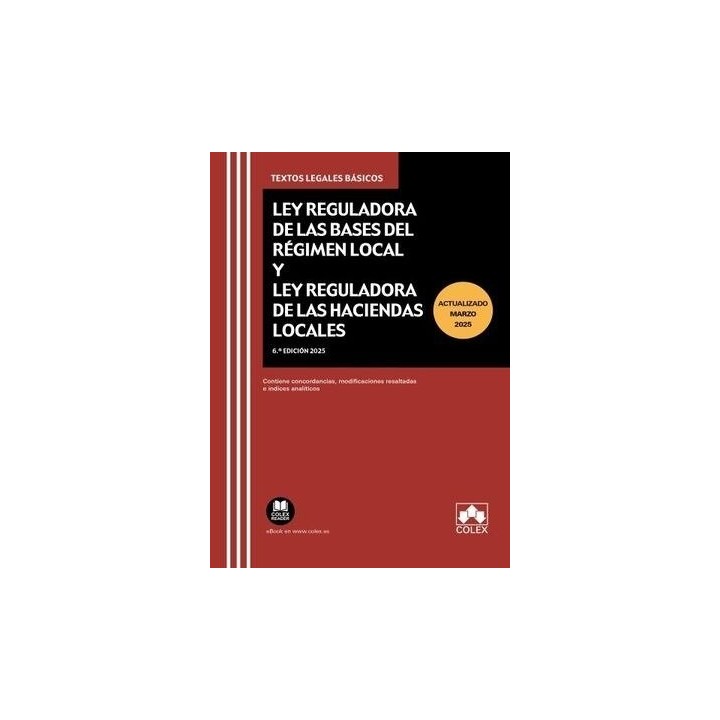 CODIGO DE BASES DE REGIMEN LOCAL Y DE HACIENDAS LOCALES