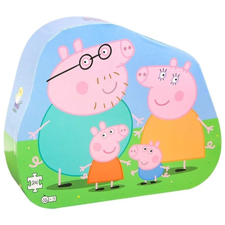 PEPPA PIG FAMILIA PUZZLE 34X44 24 PIEZAS