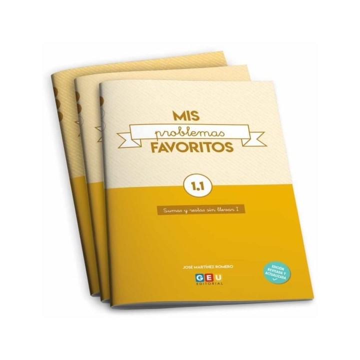 PACK 1º PROBLEMAS FAVORITOS 1.1 1.2 1.3 + ORGANIZADO SEMANA