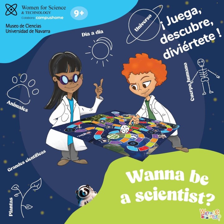 WANNA BE A SCIENTIST JUEGO DE MESA
