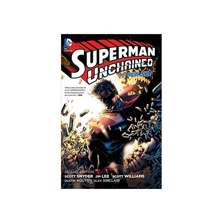 SUPERMAN UNCHAINED DELUXE EDITION THE NEW 52