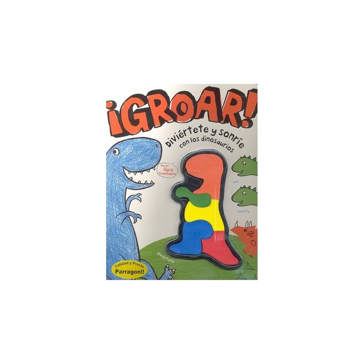 GROAR DIVIERTETE Y SONRIE DINOSAURIO