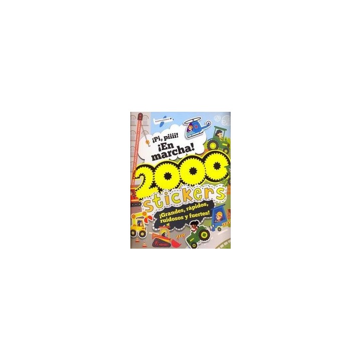 2000 STICKERS GRANDES RAPIDOS RUIDOSOS Y FUERTES