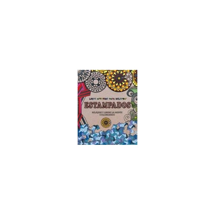 LIBRO ARTISTICO PARA COLOREAR ESTAMPADOS